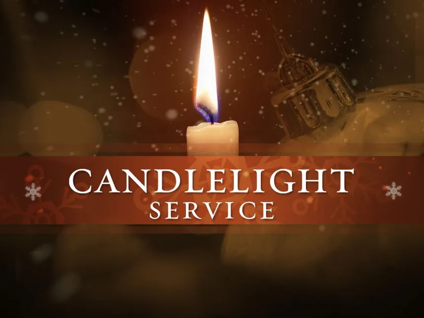 Candlelight Service Candle
